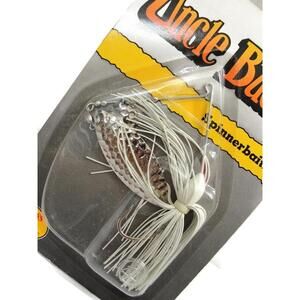 Uncle Buck's Spinner Baits Fishing Lure Bass Pro Shops  NIB UB3801W 3/8 oz.